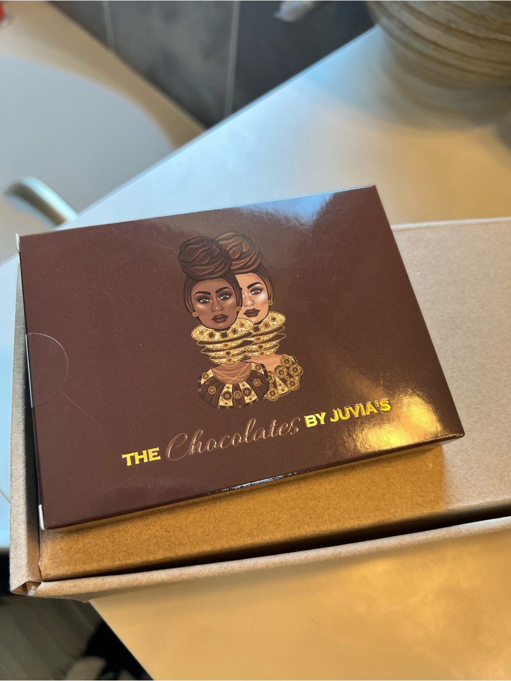 Juvia's Place The Chocolates Eyeshadow Palette - Brown & Gold
